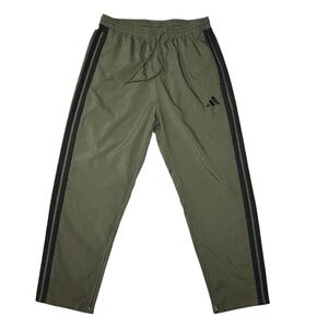 Adidas Clima Mens Size L Joggers Sweatpants Activewear Running Gym Zip Ankle